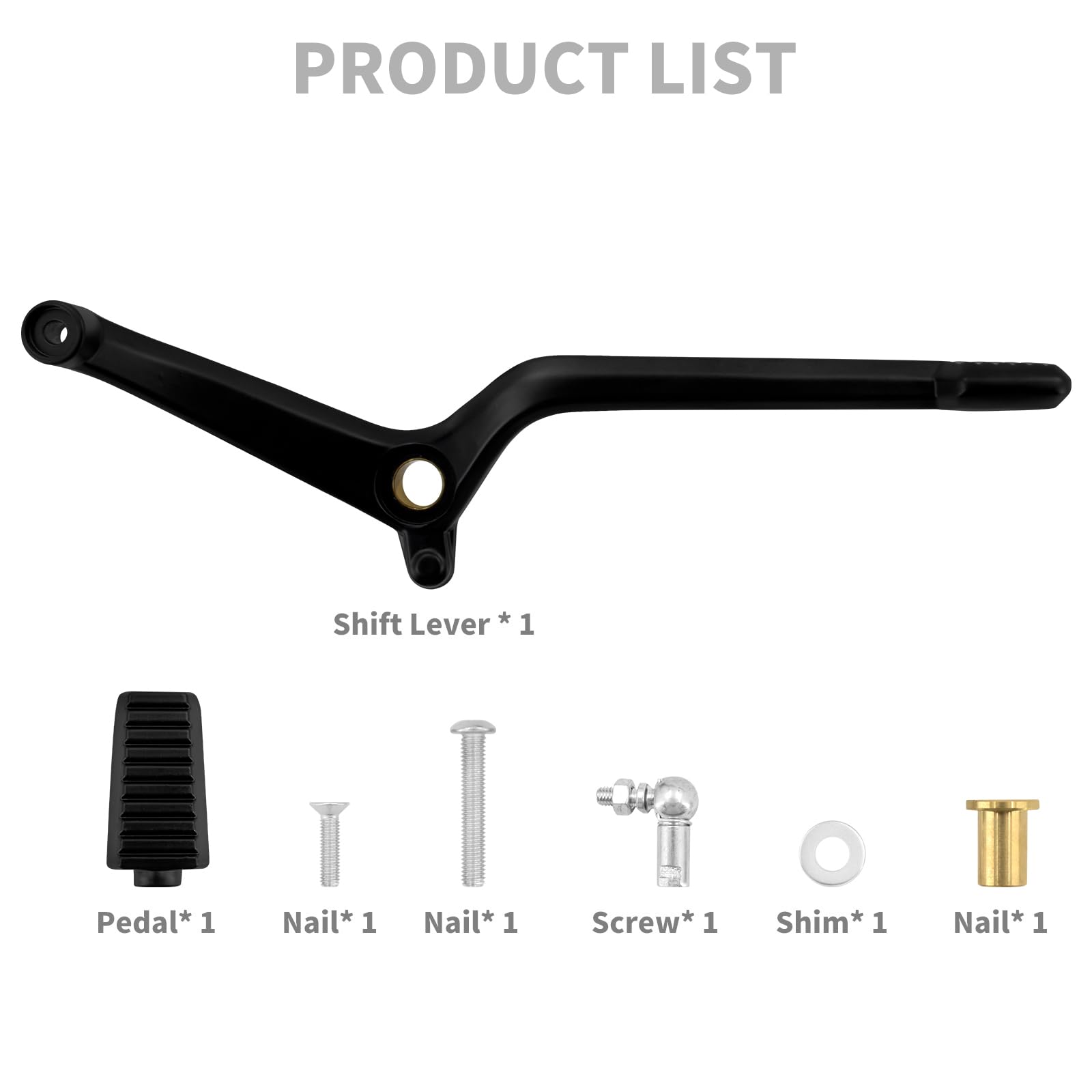 Amazon.co.jp: HCmotorku オートバイ ヒール つま先 シフト レバー